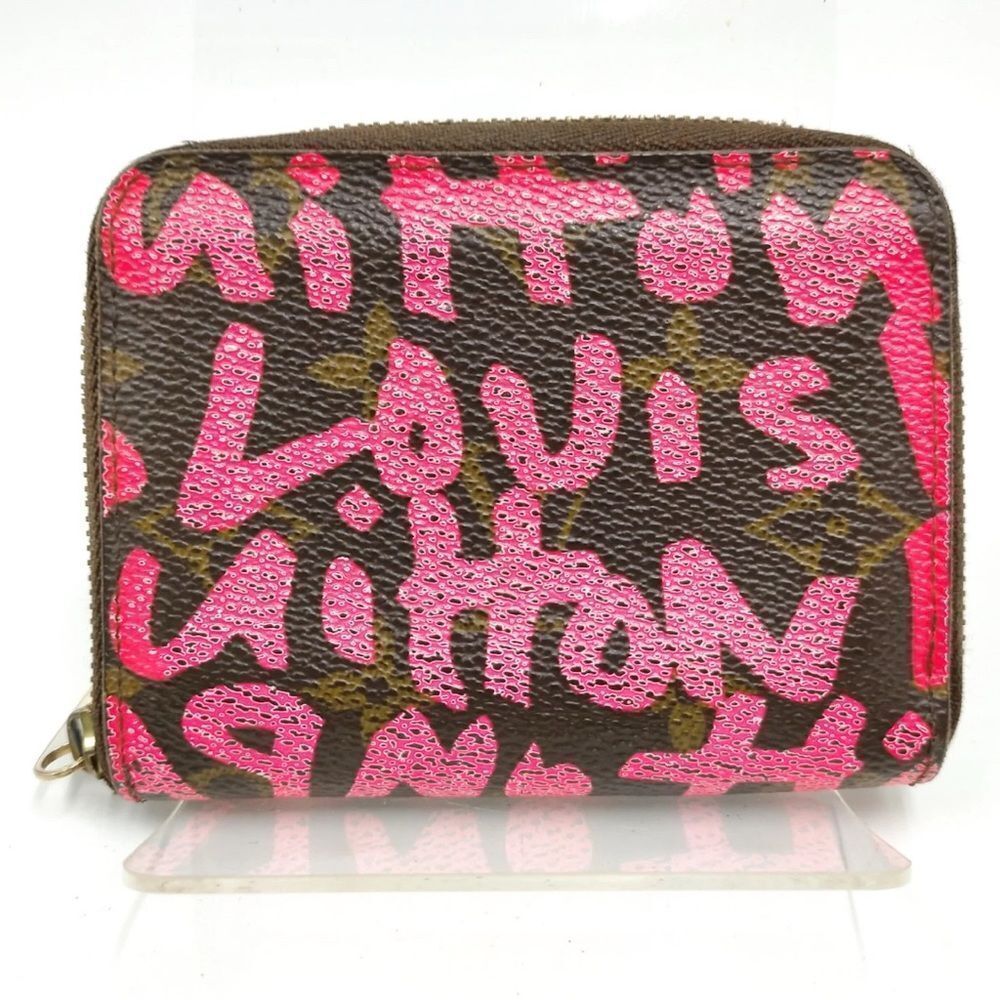 Louis Vuitton Stephen Sprouse Graffiti Monogram Canvas Compact Zippy Ltd M93707 - Picture 5 of 10